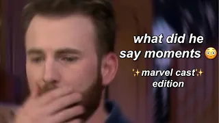 what did he say moments 😳 || ✨marvel cast edition✨  (18+ edition) || PART 1/3