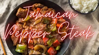 Jamaican Pepper Steak | Chef Ricardo Cooking