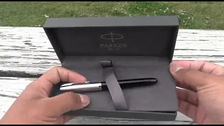 Parker 51 Fountain Pen   Black Barrel with Chrome Trim Review, Good fountain pen but a little pricey