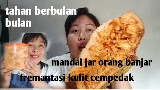 CARA MEMBUAT MANDAI ||FREMANTASI KULIT CEMPEDAK || tutyutari