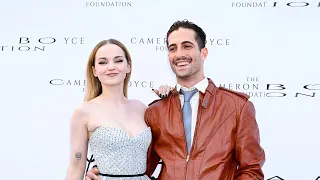 Damiano David and Dove Cameron contemporary Hollywood stars: the looks at the Los Angeles gala .