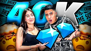 LE RECARGO a mi NOVIA 40k de DIAMANTES 💎 y compra todo ESTO!!! 😱