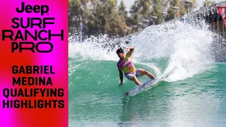 Gabriel Medina Qualifying Round Highlights from the Jeep Surf Ranch Pro presented by Adobe