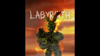 SFM FNaF - "LABYRINTH REMIX/COVER" (@gvs_studio , 60BLESSED)