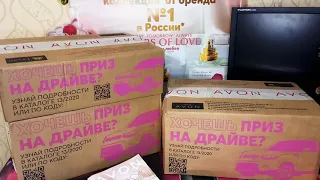 Распаковка сразу трёх заказов Avon кат.13/20! #новинки #anew #помадакушон #powerstay #праймер