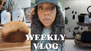 HOUSE TO HOME: We Got Motorized Shades - Meal Plan with Me - Let’s make bread  #vlog