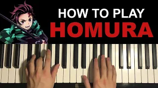 Demon Slayer Movie Theme - Homura (Piano Tutorial Lesson)
