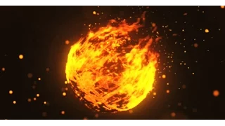 Sphere Fire Logo Reveal V3 (After Effects template)