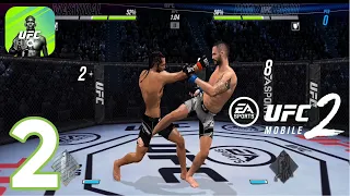 UFC 2 Mobile - Gameplay Walkthrough Part 2 - Stage 1 - Chapter 1 - Fight Card 2 (iOS, Android)