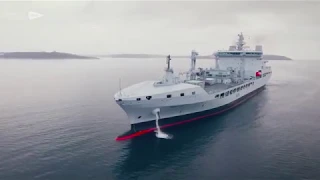 RFA Tideforce arrival