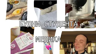 VLOG|| НЕДЕЛЯ УЧЁБЫ СТУДЕНТА-МЕДИКА