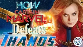 How Captain Marvel Defeats Thanos in Avengers Endgame - Spoiler alert 😂