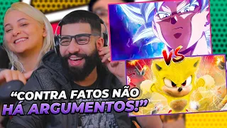 EI NERD - GOKU VS SONIC - BATALHA MORTAL [CORTES DO FILOSOFISICA]