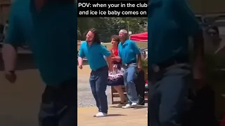 Dancing to Vanilla Ice 🤣 Sharing video for fun all credits to the artists, dancer and creators.