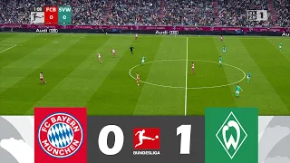 FC Bayern München vs. SV Werder Bremen [0-1] | Bundesliga 2023/24 | Match Highlights!