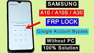 Samsung A10S/A30 FRP Bypass Android 11 New Method | Google Account Bypass | FRP Unlock Without PC