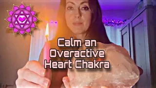 Calm an Overactive Heart Chakra 🩷| Pink light, cleansing and balancing…