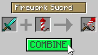 Minecraft, But You Can Combine Any Items...