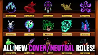 *NEW* All TOS2 Coven/Neutral Roles COMPLETE Breakdown (With Correct Information)