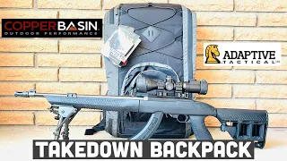 Copper Basin Takedown Firearm Backpack (Kel-Tec Sub-2000, AR-15 Pistol, Ruger 10/22)