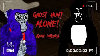 I went ghost hunting ALONE in gorilla tag!! (Gone Wrong)