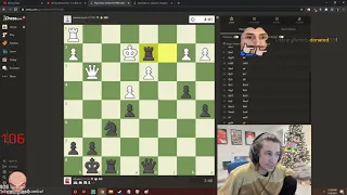 XQC's GOD TIER CHESS MOVE!