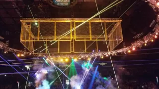 WWE NXT TakeOver WarGames Cage Lowering Big T Live At The Allstate Arena In Chicago Illinois