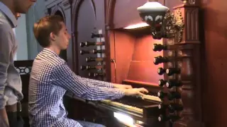 Eigen improvisatie "Heer, U bent mijn leven de grond waarop ik sta" - Stephanuskerk Hasselt