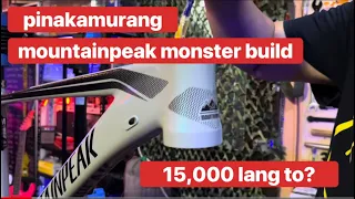 pinakamurang mountainpeak build...🛠️ #dreambuild #mountainpeak  #mountainbike #bikebuild #asmr