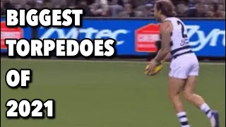 AFL BIGGEST “TORPEDOES” OF 2021