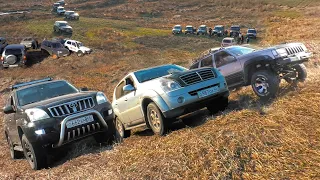 ПСИХ  ВЕРНУЛСЯ! JEEP ПРОТИВ  TOYOTA PRADO, SUZUKI, AUDI, SSANGYONG, MITSUBISHI,  НИВА, УАЗ