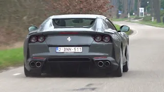 Ferrari 812 GTS with Novitec Exhaust! COLD Start, LOUD Revs & Accelerations!