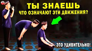 ДЛЯ ЧЕГО МУСУЛЬМАНЕ ДЕЛАЮТ ЭТИ ДВИЖЕНИЯ В НАМАЗЕ (МОЛИТВЕ)? ТЫ БУДЕШЬ УДИВЛЕН ОТВЕТОМ!