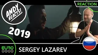 RUSSIA EUROVISION 2019 REACTION: Sergey Lazarev - 'Scream' | ANDY REACTS!