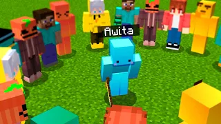 Awita vs TODOS sus Amigos en Minecraft!