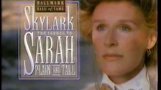 1993 Hallmark Hall of Fame Movie "Skylark, Sarah Plain and Tall" Intro