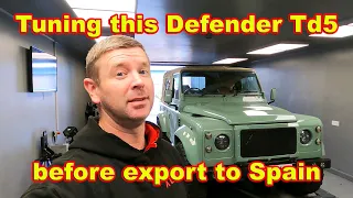 Defender Td5 90 Dyno Tuning for Export