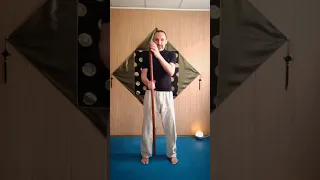 Упражненин с палкой вращение вперед / Exercises with a stick forward rotation (Виктор Лактионов)