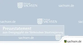 Energiegipfel der Sächsischen Staatsregierung