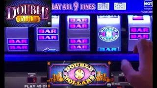 CLASSIC CASINO SLOTS: 5 REEL DOUBLE DOLLARS + 5 REEL DOUBLE GOLD SLOT PLAY! NICE WINS!