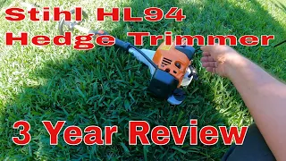 #Stihl HL94 Gas HEDGE TRIMMER | Long TERM | ACTION REVIEW | EASY | HOW TOO | #lawncarelife #Florida