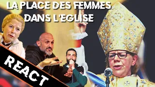 LA PLACE DES FEMMES DANS L'EGLISE !!! PRIEST REACT #14 (Feat Catherine Jongen & Frère Jack)