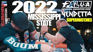 2022 Mississippi State Armwrestling - Vendetta Supermatches!