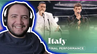 Mahmood & BLANCO - Brividi - Italy 🇮🇹 - National Final Performance - Eurovision 2022 - PAUL REACTS