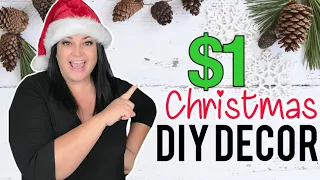 BRILLIANT & Easy $1 DIY Christmas Decor