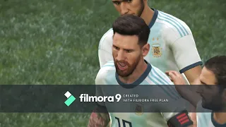 PES 19 HD 60 FPS GAMEPLAY ARGENTINA VS FRANCE//AMAZING GOALS- PC GAMEPLAY #Techno Rafi