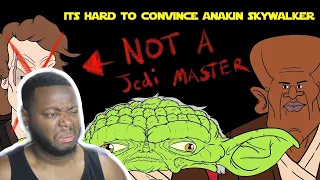 It's Hard To Convince Anakin Skywalker That He's NOT A Jedi Master REACTION | @MeatCanyon