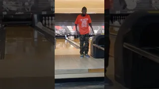 Vic the kid bowler converts a 3, 7, 10 split!