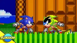 Sonic Meets Ashura - Sprite Animation