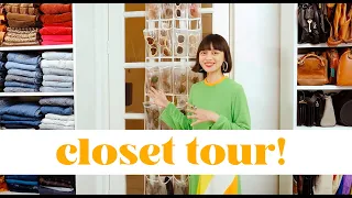 Closet Tour (of my thrifted, vintage, and colorful things! 💗)
